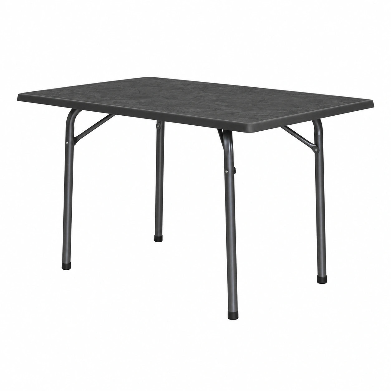 MFG Wetterfester Klapptisch 132x90 cm, platzsparend und höhenverstellbar, anthrazit