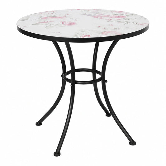HTI Living Celia Metall Gartentisch für Balkon und Terrasse